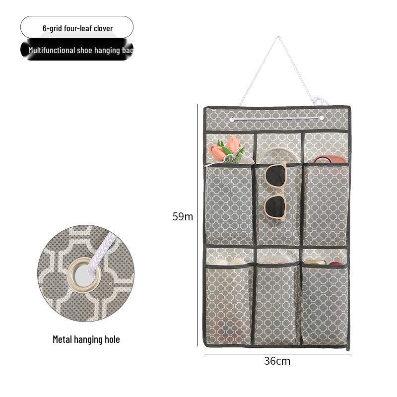Over-the-Door Multi-Layer Shoe Hanging Organizer for Dorms