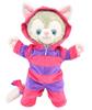 Teddy Bear Mail Order Alice Gelatoni Clothes Dress Up Costume Alice In Wonderland Cheshire Cat No Body for S Size (Gelatoni)