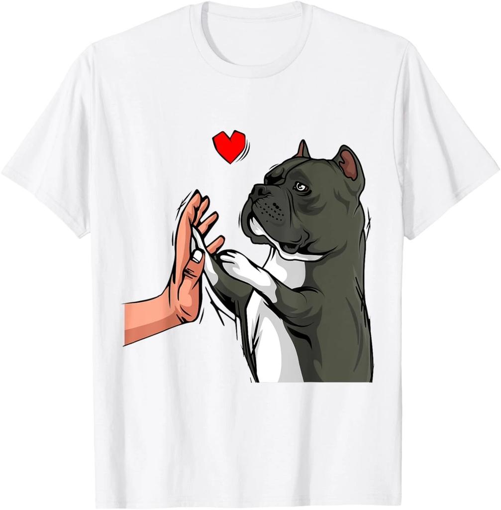 American Bully Love Cute Dog Mom Funny Girls Gift Unisex T-Shirt