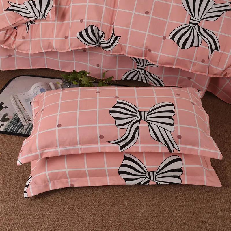 Приятные для кожи наволочки с начесом Пара высококачественных больших одинарных двойных наволочек высокой плотности