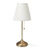 IKEA RSTID Table Lamp, Brass, White (20321378) (203.213.78)