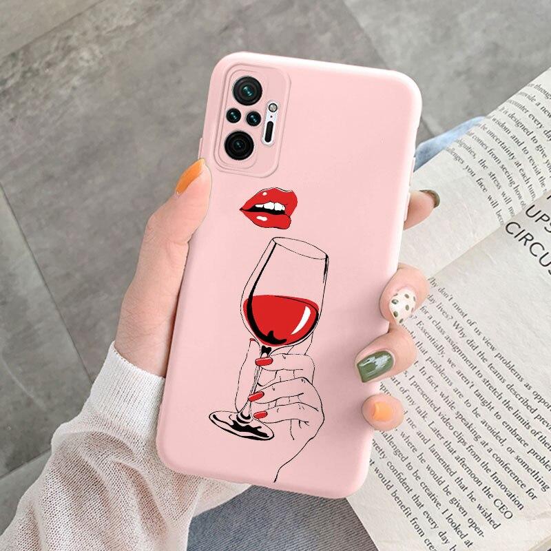 Чехол для Xiaomi Redmi Note 10 Pro, милое сердце, цветок, красивая планета, королева, король, силиконовая мягкая задняя крышка для Redmi Note10 10S 10Pro, чехлы 4G 5G