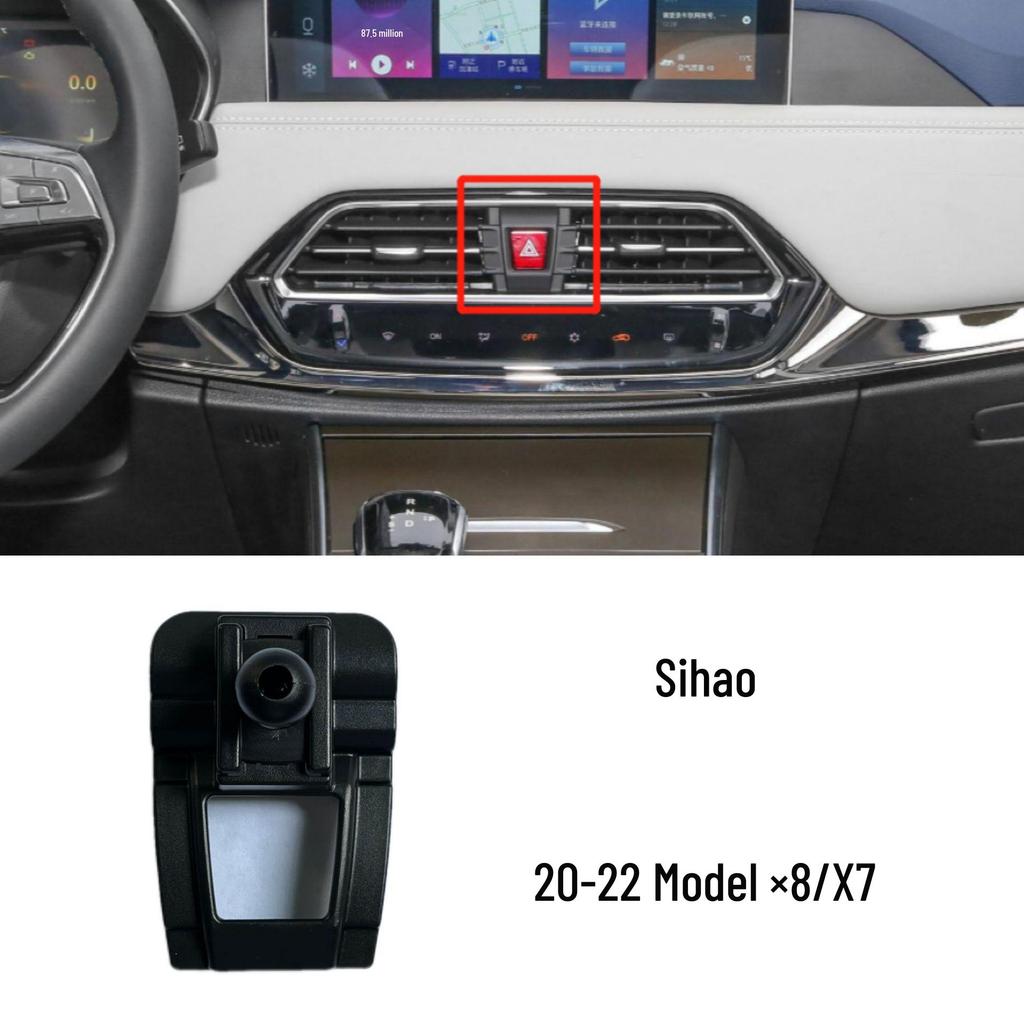 Специальный держатель для телефона в автомобиль для JAC X8 - Аксессуар для крепления в вентиляционное отверстие