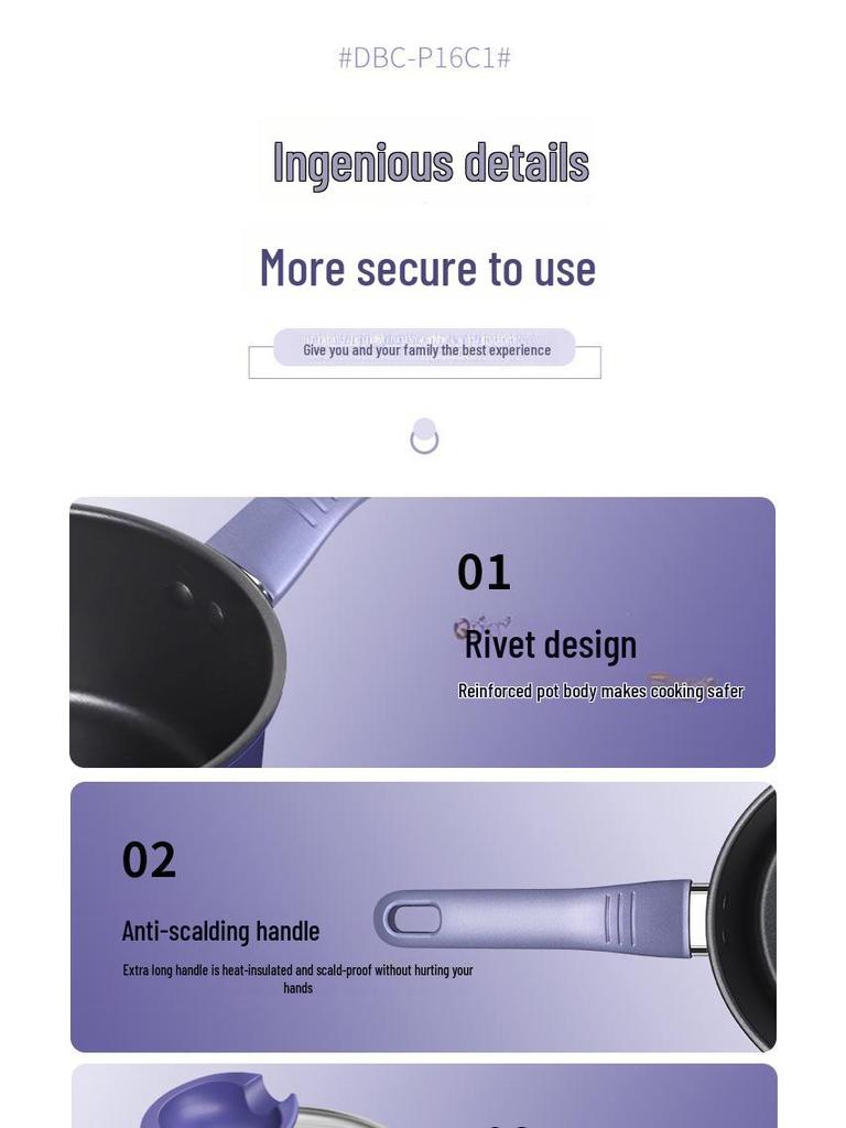 Konka Многофункциональная японская кастрюля для детского питания и лапши