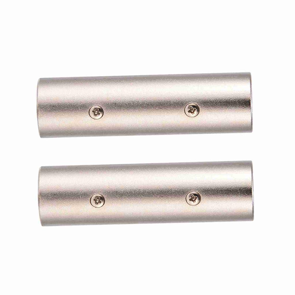 3-pin XLR Male To Male Connector O Adapter Coupler Gender Changer for Microphone AMP 2PCS