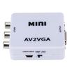 Mini AV2VGA Convertitore Video Convertitore AV RCA Convertitore Video Da