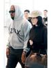 Kanye Kan Ye Shanghai Concert SZNX Heather Grey Unisex Zip-Up Hoodie Sweatshirt