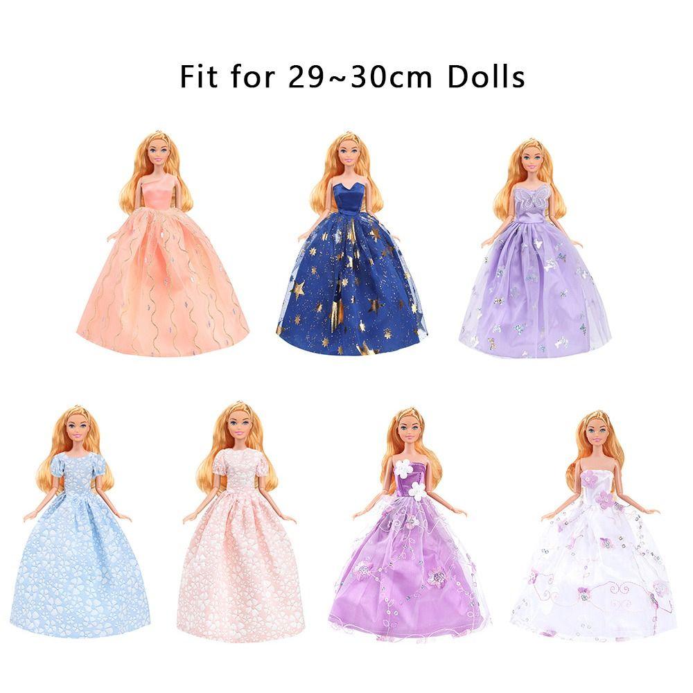 Fashion Doll Wedding Dress Casual Wear 30cm Doll Accessories New Toys 30cm Doll