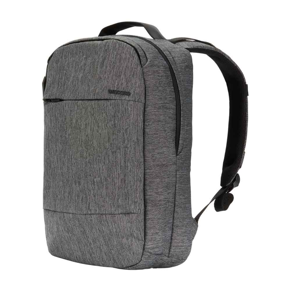 Incase City Dot Backpack, unisex, fallwinter bag, blackgray, casual, suitable for office and everyday use. Product numbers: 37191017 and 37191018.