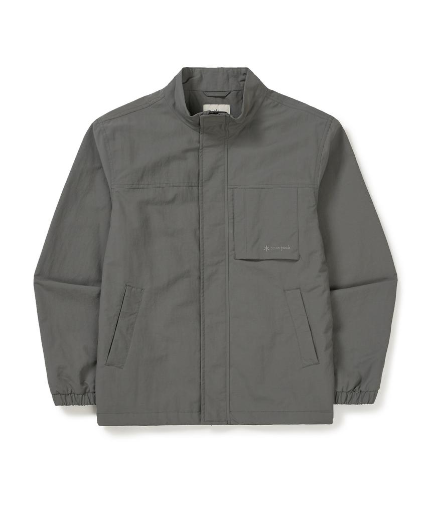 Ветровка Snowpeak Apparel Cample с воротником-стойкой (S25Smcwb12) Темно-серый