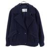 Wool Jacket 9 Navy Blue Women Used