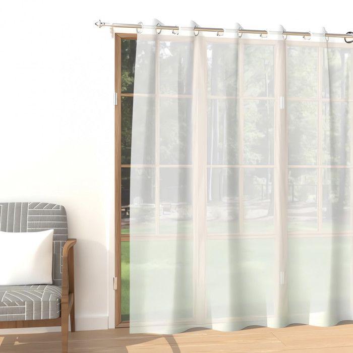 Curtains - Eyelet Curtain - 280 X 250 Cm - Alix - White