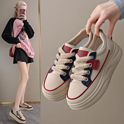 2025 туфли на платформе детские осенние новые корейская версия ins студенческие повседневные спортивные универсальные кеды уличная съемка YB7308