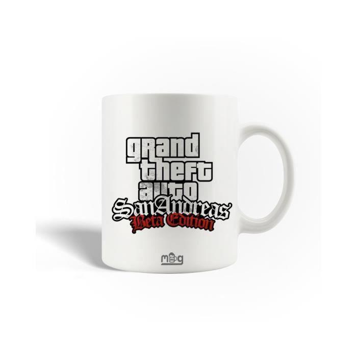 Кружка - Grand Theft Auto - San Andreas - Керамика - 30cl - Подходит для мытья в посудомоечной машине