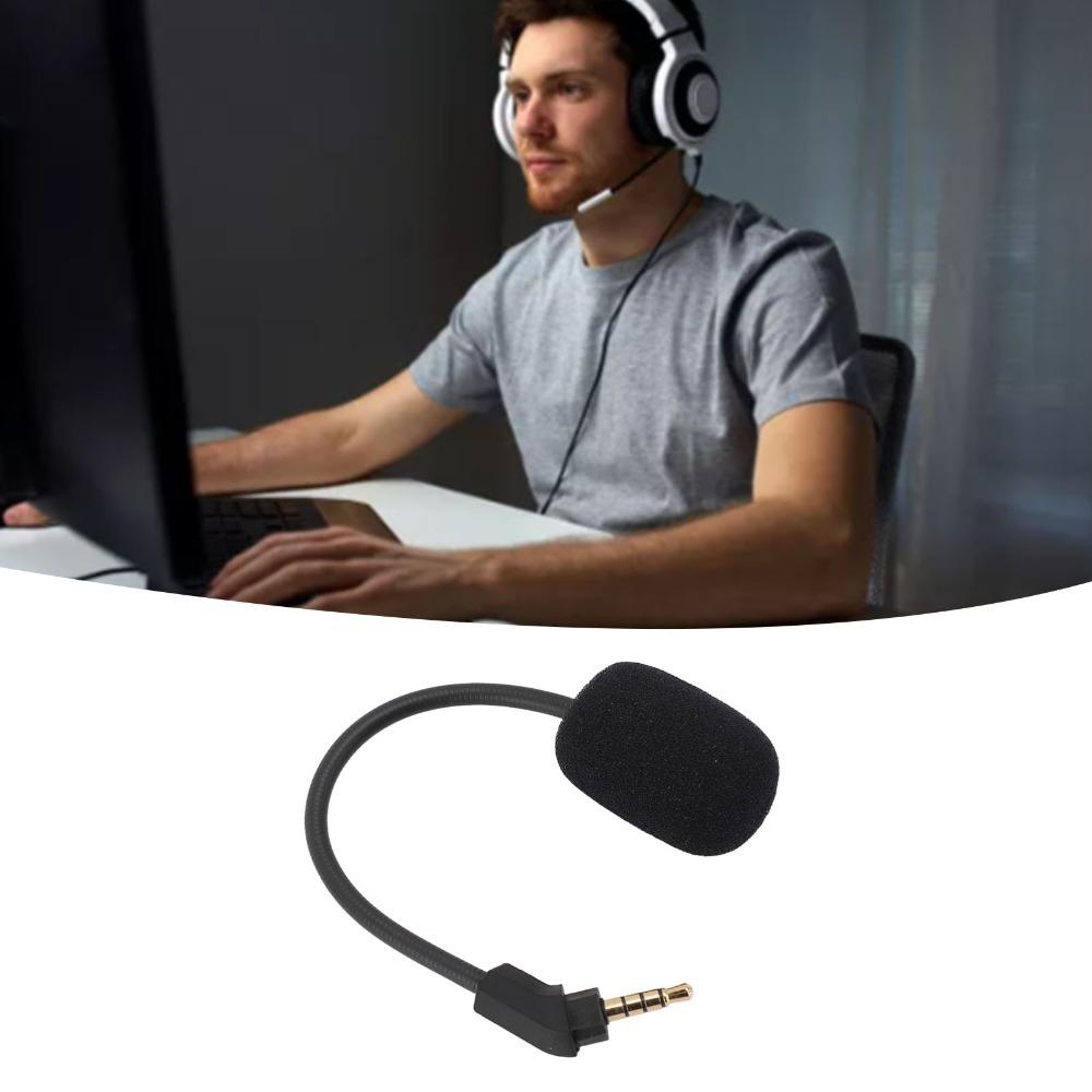 360° Rotatable Mic Replacement for Hyper X for Cloud for Revolver for PC Gaming