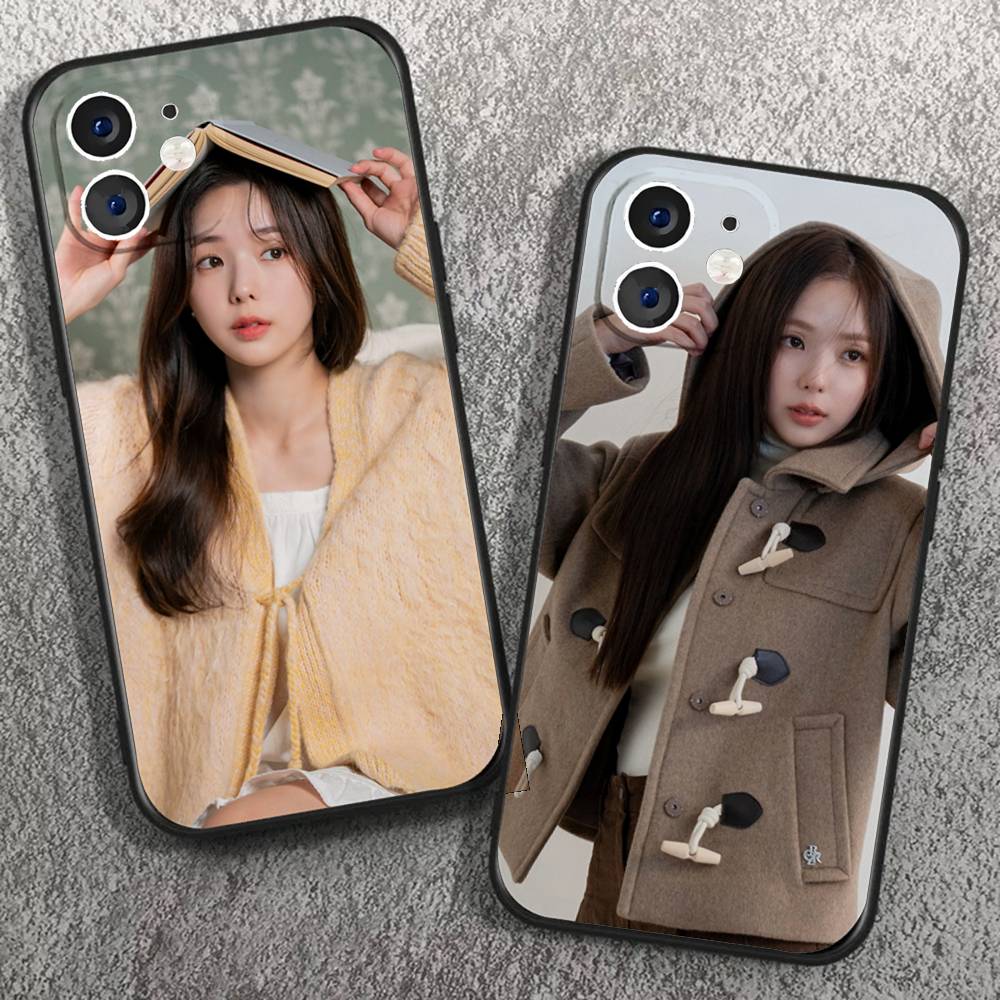 Чехол для телефона корейской знаменитости S-SOOBIN CHAE для IPhone 17 Air 16 15 14 13 Pro Max 11 12 Черный силиконовый чехол