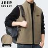 JEEP SPIRIT Men's Fleece Lined Lightweight Warm Vest