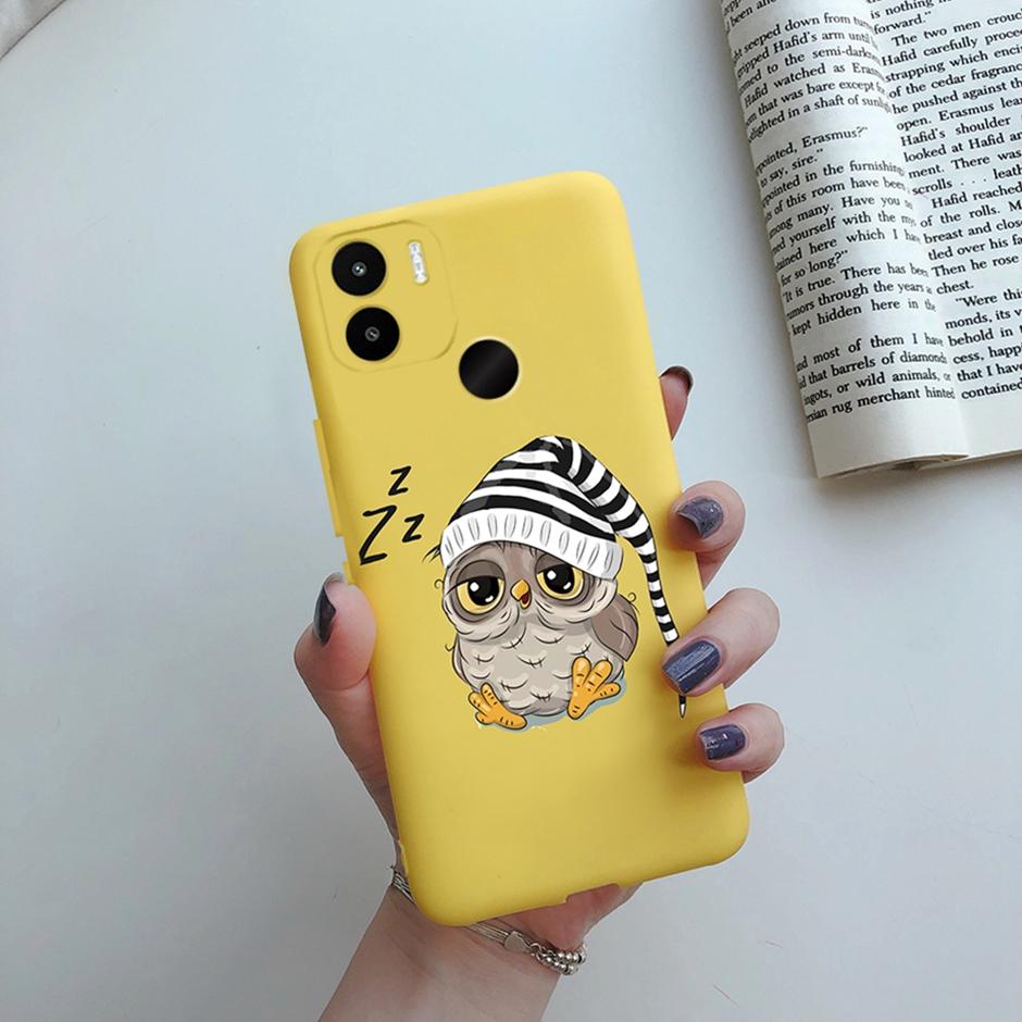 For Xiaomi Redmi A1 Plus Phone Case Cover Cartoon Silicone Shockproof Shell Coque TPU Soft Cases for Redmi A1+ 2022 Funda Bumper