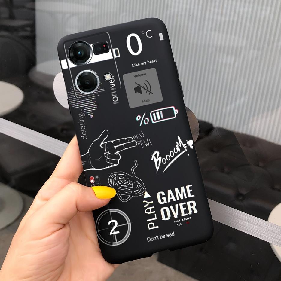 Чехол для Oppo Reno7 4G CPH2363 Oppo F21 Pro 2022 Красивый Чехол с Рисунком Мягкий ТПУ Чехол для Телефона Для Oppo Reno 7 F21 Pro Задняя Крышка