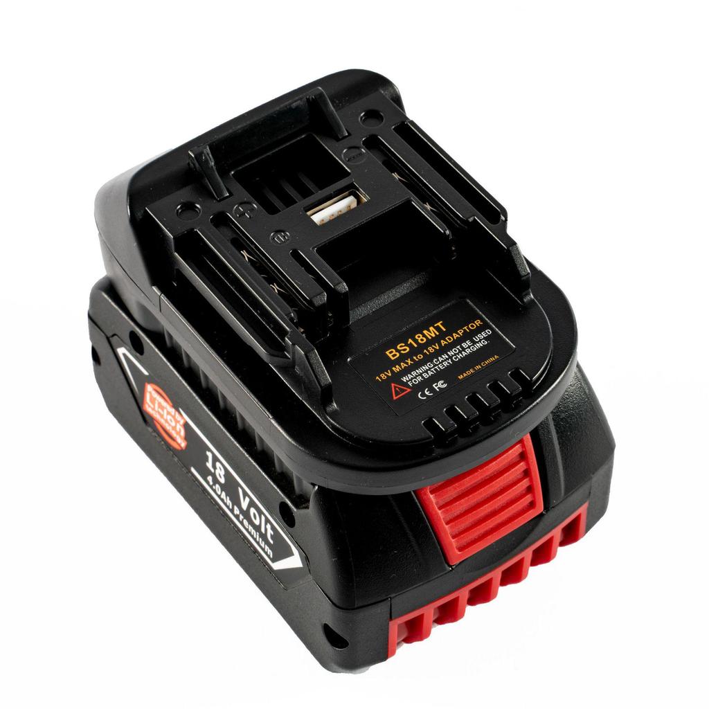 Compatible with 18-20V Lithium Batteries: DeWalt, Makita, Milwaukee, Craftsman, Ryobi, Bosch, Black & Decker