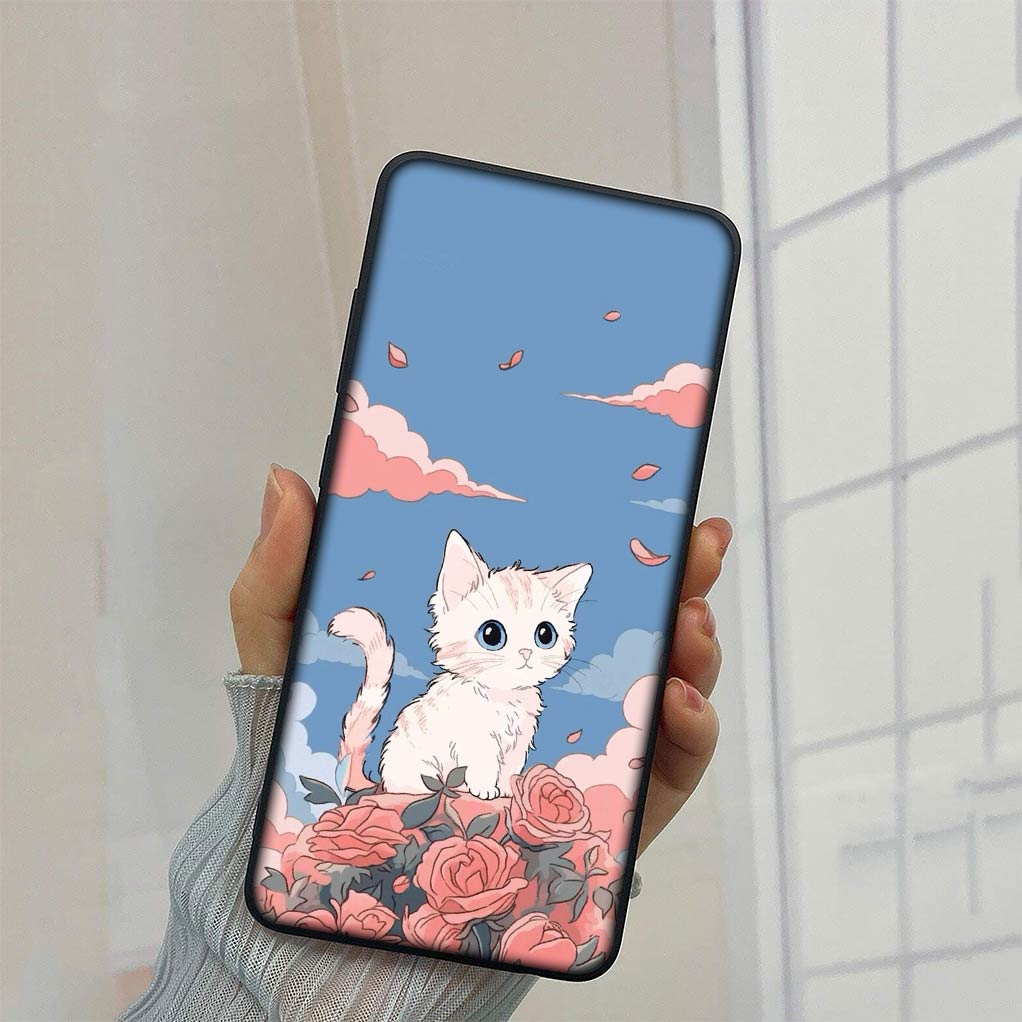 Мультяшный котенок Кошка Мяу Аниме Силиконовый чехол для телефона Huawei Nova 3i 3 5t 2i Mate 10 20 P20 P30 Pro 2 Lite Мягкий чехол