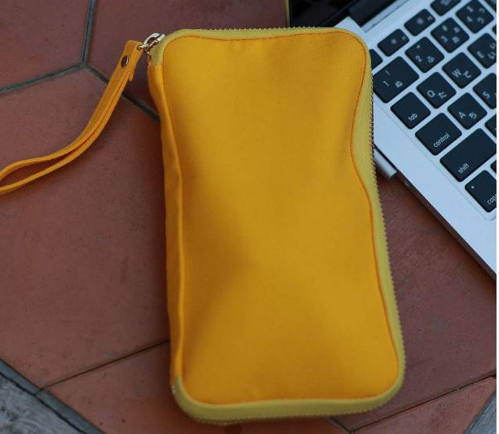 Маленький ящичный мешочек Hobonichi, желтый