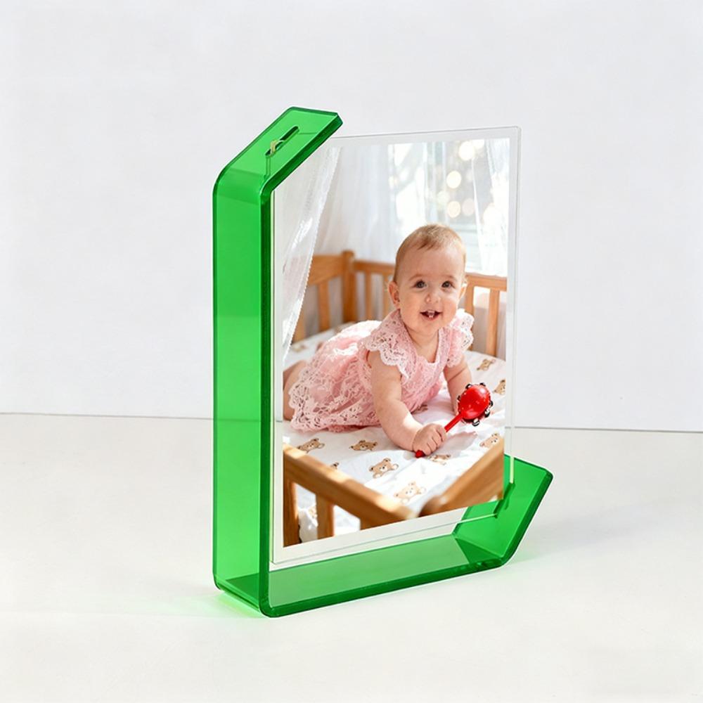 5/6/7/8 Inch Acrylic Photo Frame Modern Photo Stand Artwork Frame Poster Frame Office