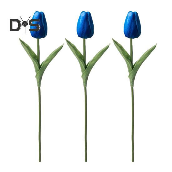3 шт. искусственных тюльпанов, поддельные тюльпаны с гибкими стеблями, реалистичные искусственные тюльпаны для самостоятельного создания цветочных композиций, украшений для дома, свадьбы, вечеринки