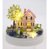 Миниатюра кукольного домика Yanoman: U Waterside Cottage 516-22 с японскими инструкциями и самоклеящимися деталями