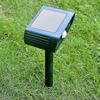 Ultrasonic cat deterrent solar powered outdoor