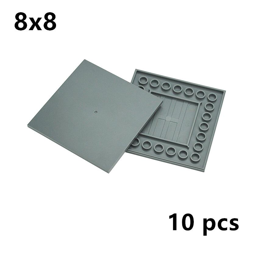 Конструктор DIY Ровные Плоские Плитки 4x4 6x6 8x8 8x16 Строительные Блоки Собирающиеся Частицы Легкая Доска Кирпичики 4*4 6*6 8*8 8*16 Пластина Креативная Игрушка
