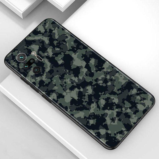 Чехол для Redmi Note 10 Pro Max 9 9t 9s 8 8t 7, чехол для Redmi K40 Pro Plus 9 9a 9c, камуфляжный чехол в стиле милитари