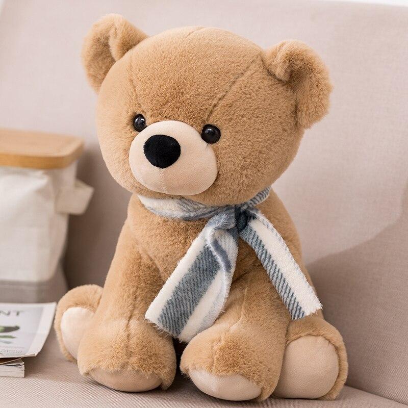 1 шт. 25/30/40 см милые животные, милая свинья, медведь, овчарка, собака, плюшевая игрушка, мягкая мультяшная мягкая кукла для маленьких девочек, подушка в подарок