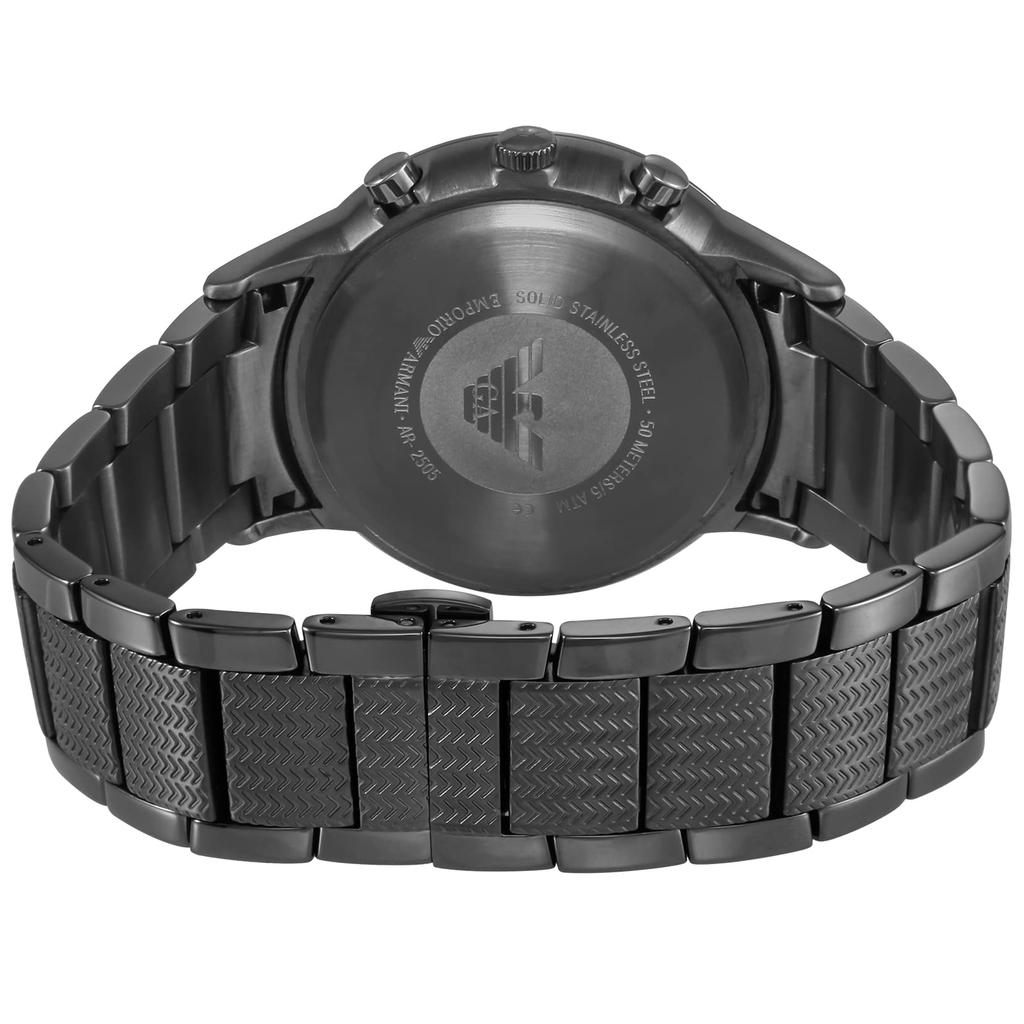 EMPORIO ARMANI CLASSIC AR2505 men's watch 43mm blue quartz
