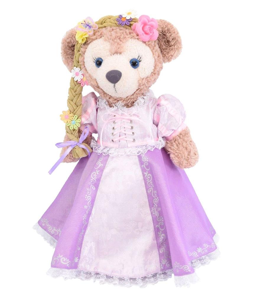 Заказ почтой плюшевого мишки Алиса Шелли Мэй Одежда Костюм Рапунцель на башне Нет Мягкая игрушка (Шелли Мэй С.)