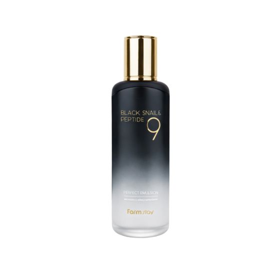 Farmstay Black Snail & Peptide 9 Perfect Emulsion Anti-Aging & Hydrating Skin Care 120ml