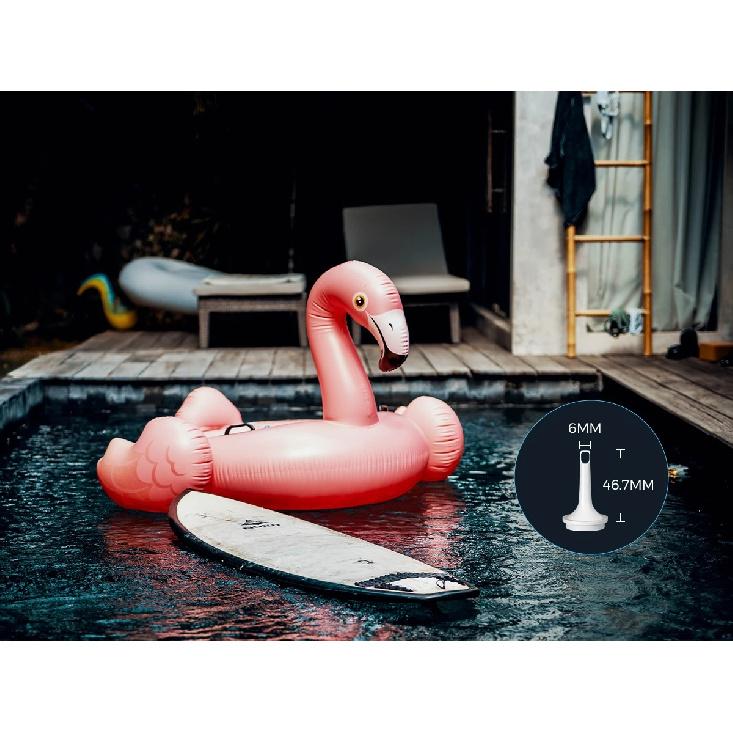 FLEXTAIL Portable Air Pump, Electric Inflator with Camping Light and EPS Function, Ideal for Sleeping Pads, Air Bed, Vacuum Bags