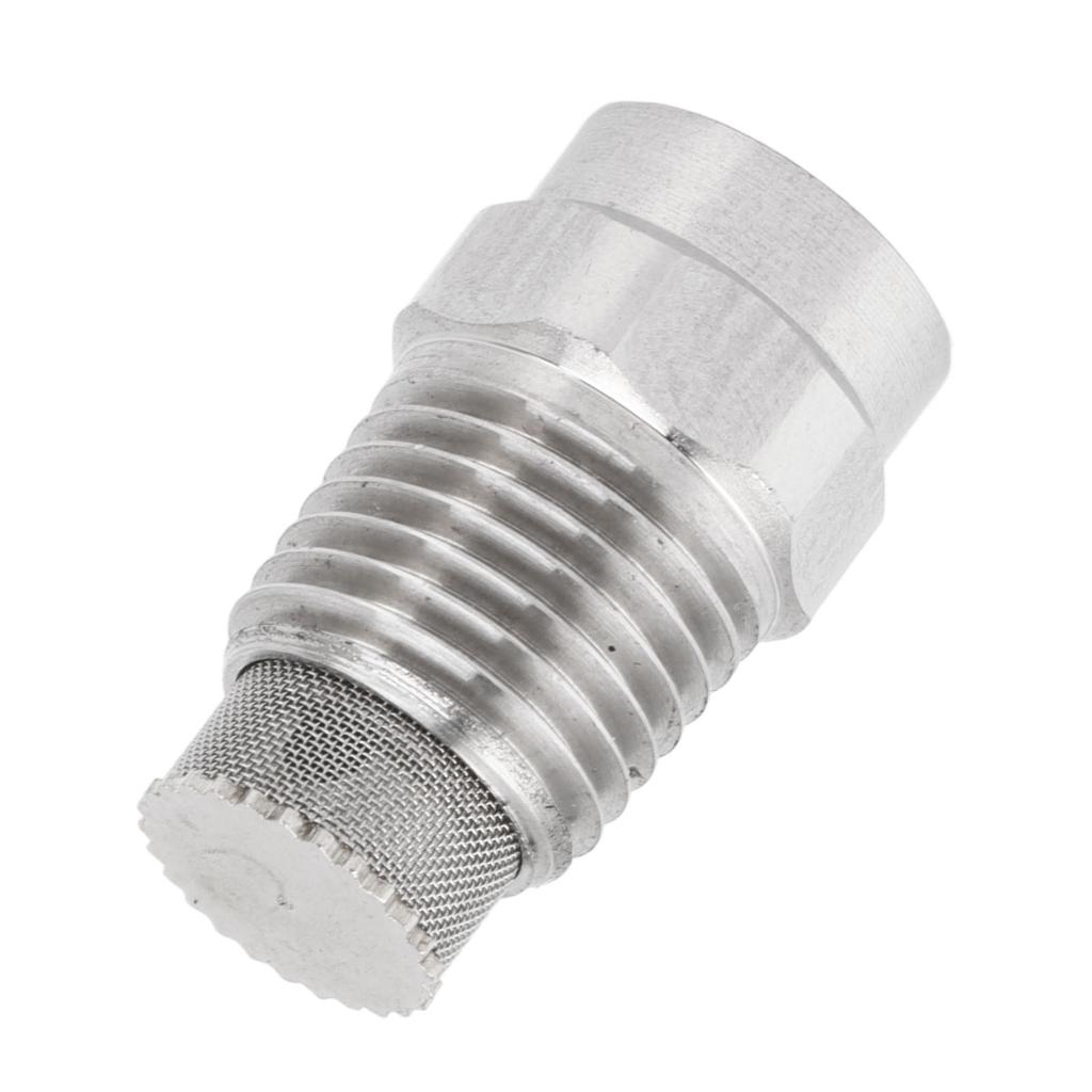 Misting Nozzle Brass Dust Control Cooling Low Pressure Mist Mister Nozzle for Greenhouse Garden G1 4