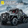 ToylinX Off-Road SUV Black Kits 1/8 Scale Pickup Truck Car Challenge Building Blocks Gift for Technical Enthusiasts Adults
