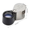 Mini Folding Magnifier 14x Jewelers Eye Magnifying Glass Magnifier Pocket Handheld Tools Portable Magnifying Glass Gift