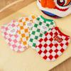 Autumn and Winter Pet Dog Dog Cat Clothes Accessories Checkerboard Teddy Than Bear Baby Clothes Small and Medium Dog Corgi