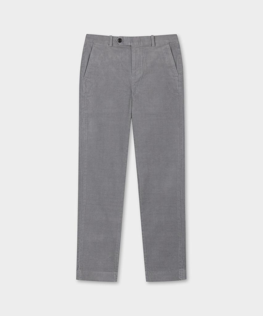 BROOKS BROTHERS Узкие вельветовые брюки чинос 15W (серый) (Bbpcmnf401)