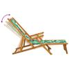 Foldable Sun Lounger 2 pcs 3 Position Solid Eucalyptus Wood