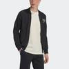 Adidas Спортивная куртка Originals Trefoil SST с однотонной вышивкой Мужская куртка черная HL9235