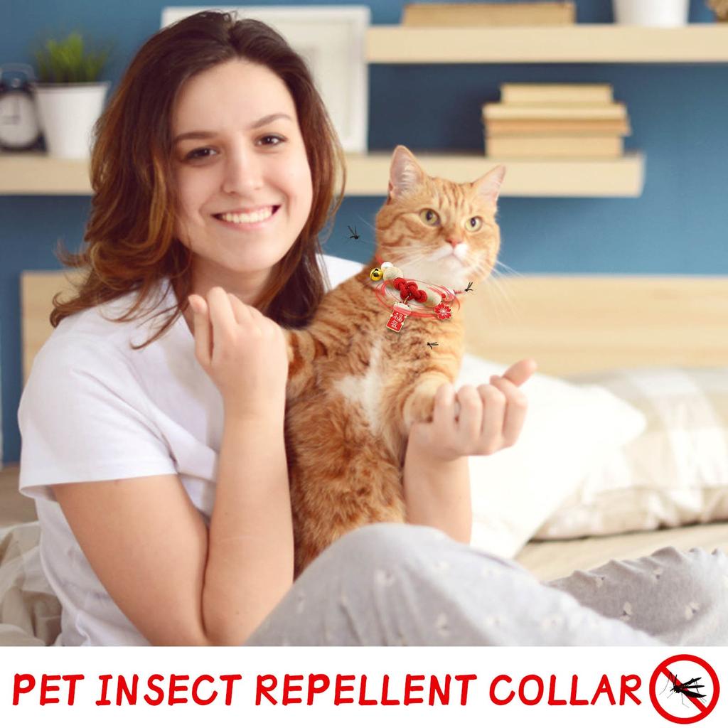 Repellents Collar Flea And Tick Prevention Camphors Wood Ball Dog External Accessories Bells Pet Collar