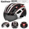 Bicycle helmet for outdoor road and mountain bike cycling