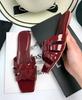 Европейские и американские женские шлепанцы из натуральной кожи на плоской подошве, женская обувь на плоском каблуке, шлепанцы, сандалии больших размеров