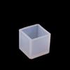 1PC 6 Size 20/25/35/40/50/60mm Mould Transparent Silicone Square Mold Epoxy Resin Molds for DIY Jewelry Making Tools