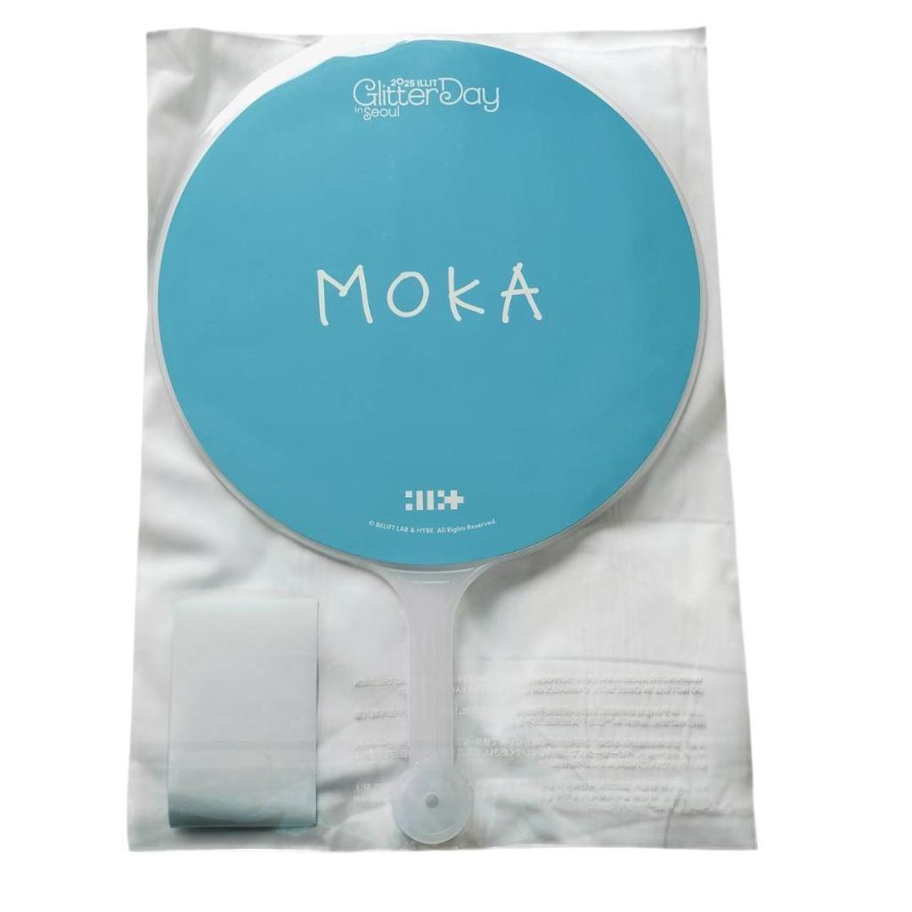 [Б/У] ILLIT Учива Мокка Глиттер День Корейская Фан-встреча Лимитированная Сеульский Концерт