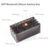 Non-Toxic 12 Channel Remote Control Lithium Battery Box Kit App Control Program Speed Adjustable Powered Module For Moc Building Blocks